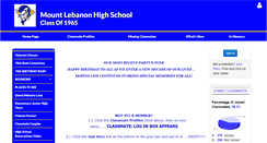 Desktop Screenshot of mountlebanon65.com